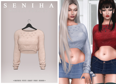 Second Life Marketplace - Seniha. Mascha Sweater // Nude